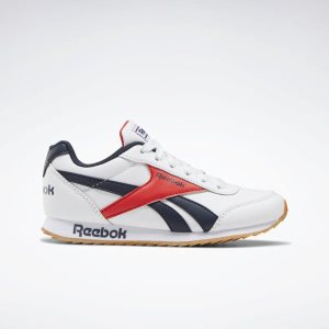 Adidasy Dziecięce Reebok Royal Classic Jogger 2.0 Białe/Granatowe/Czerwone PL 52HUGVO